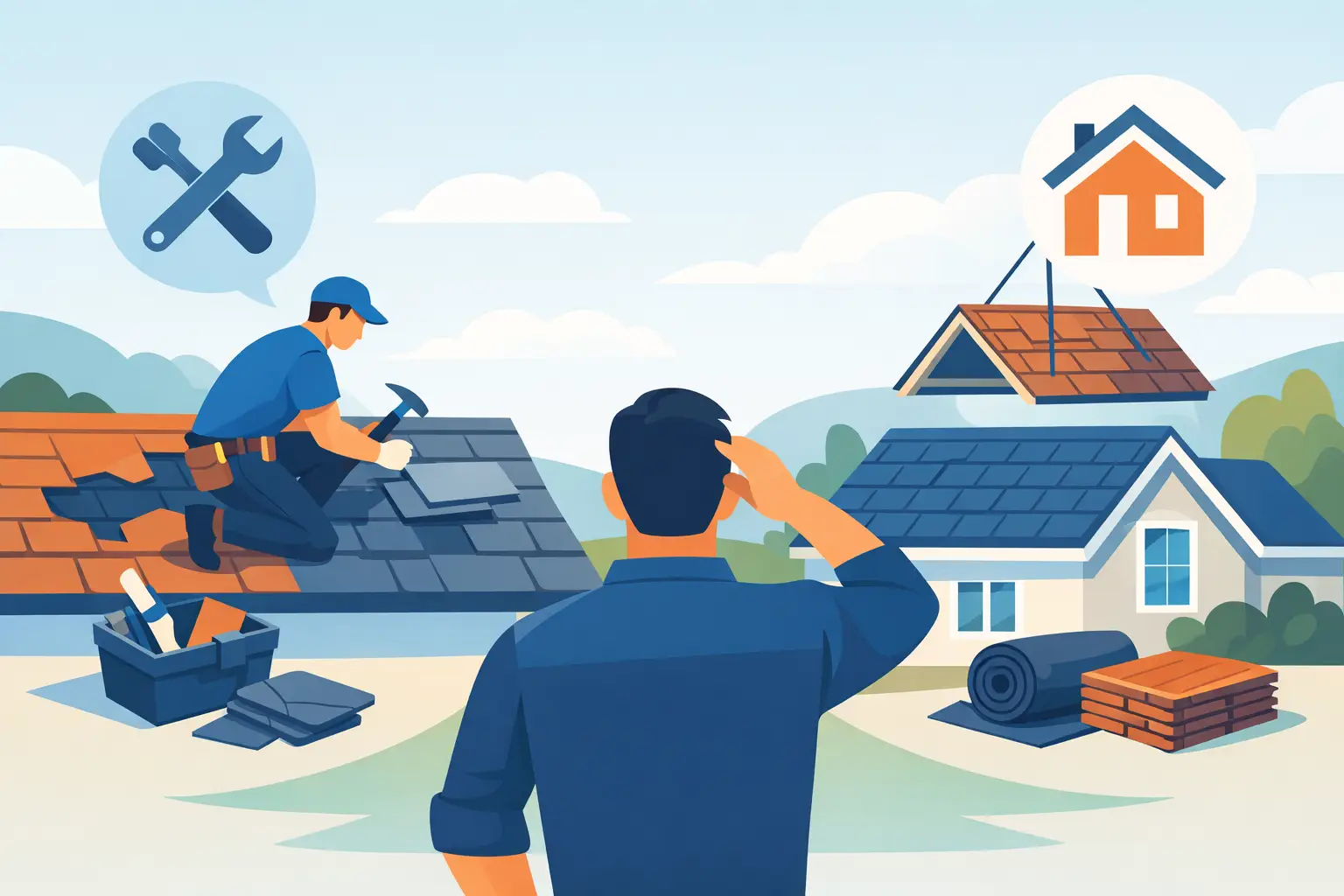 Can a Roof Be Repaired Instead of Replaced?