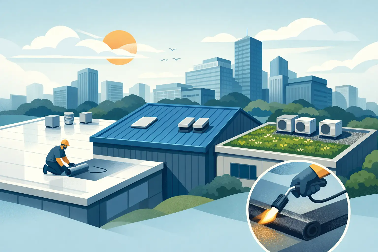 Commercial Roofing Solutions That Last