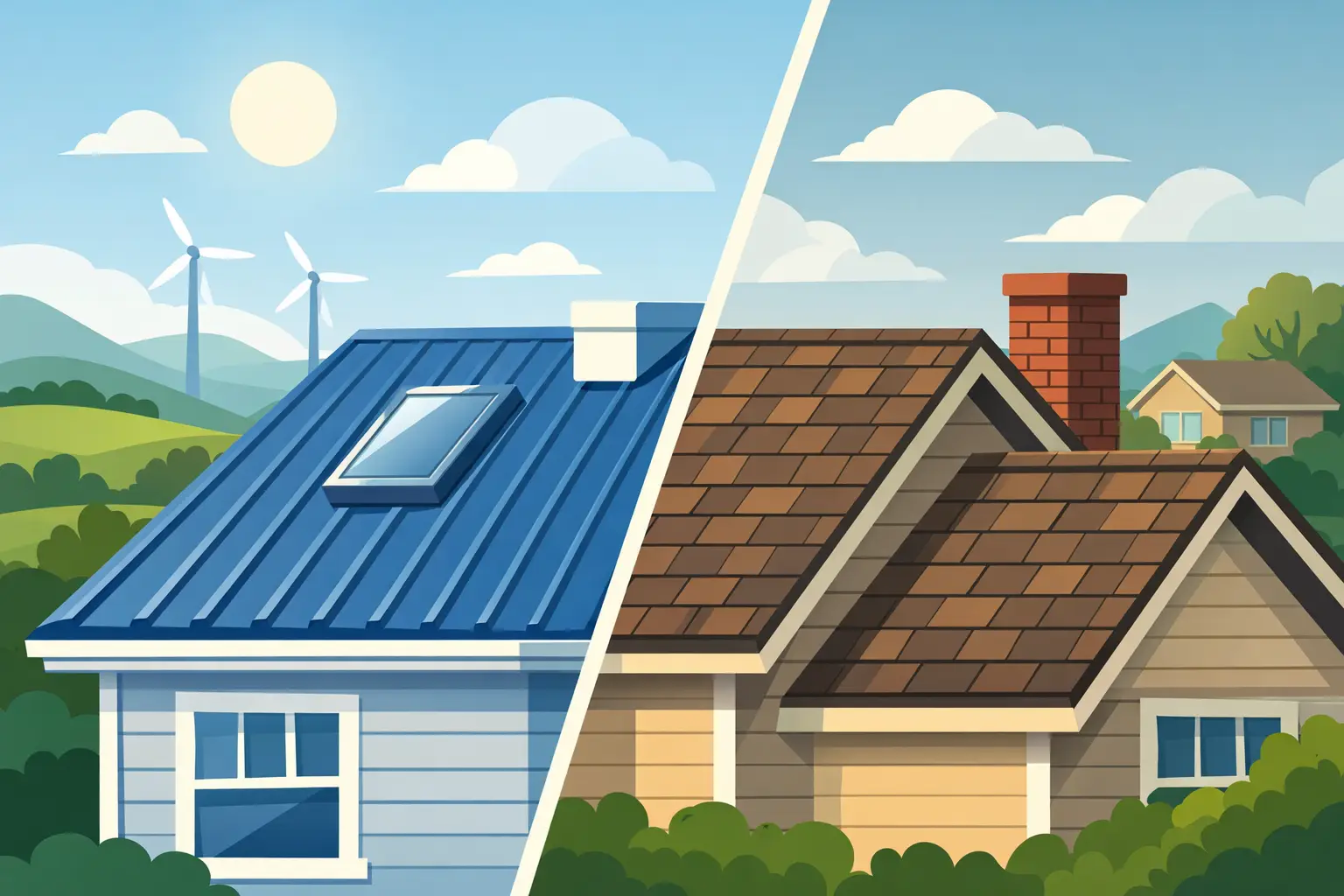 Metal Roof Versus Shingles: Which Fits?