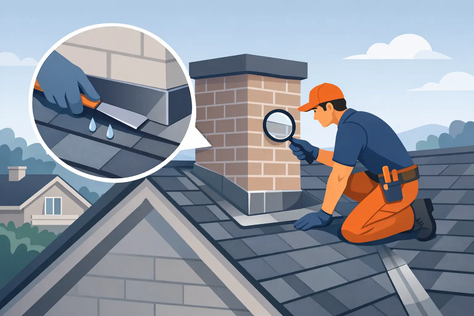 How to Inspect Roof Flashing Before Leaks Start
