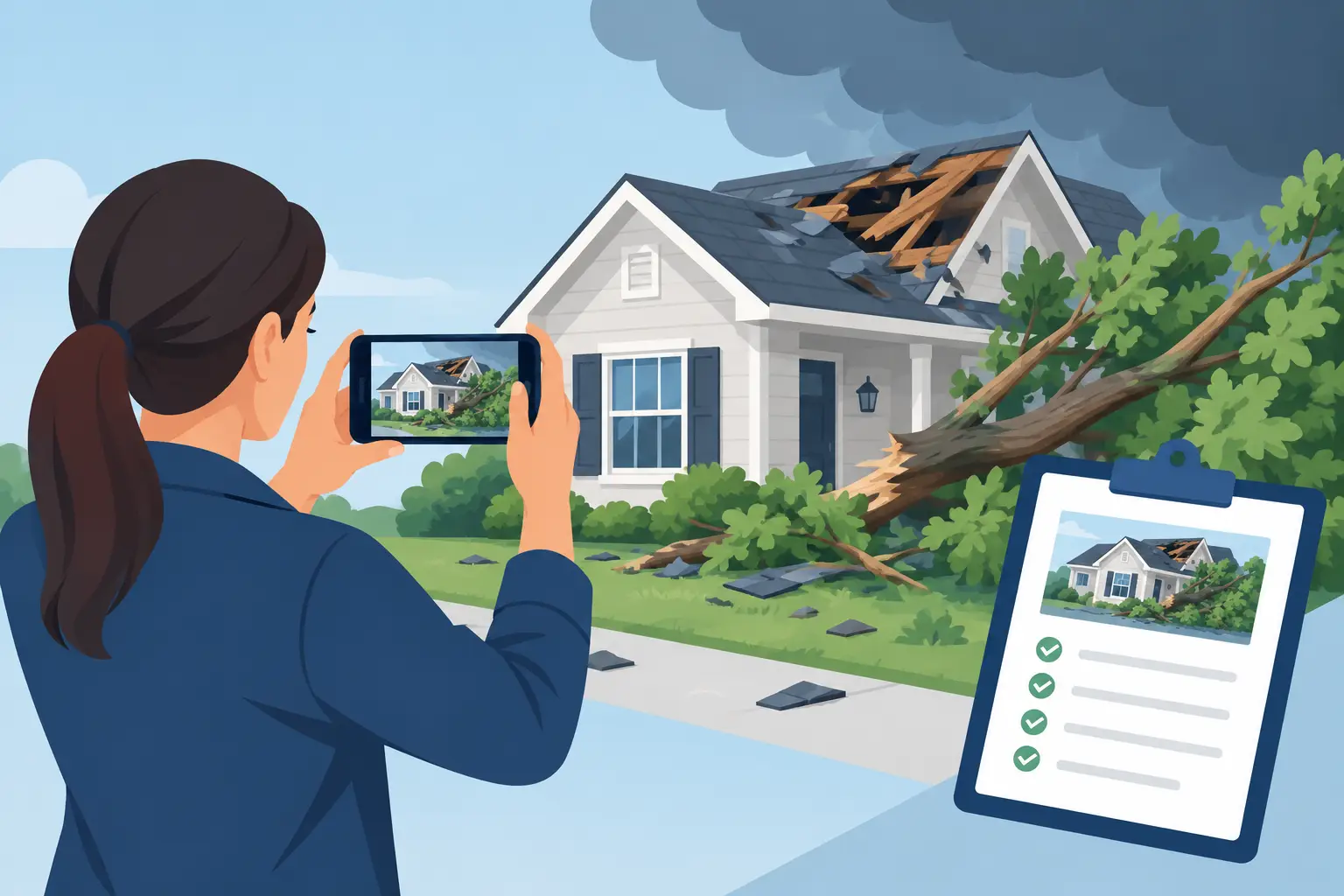 How to Document Storm Damage for Insurance