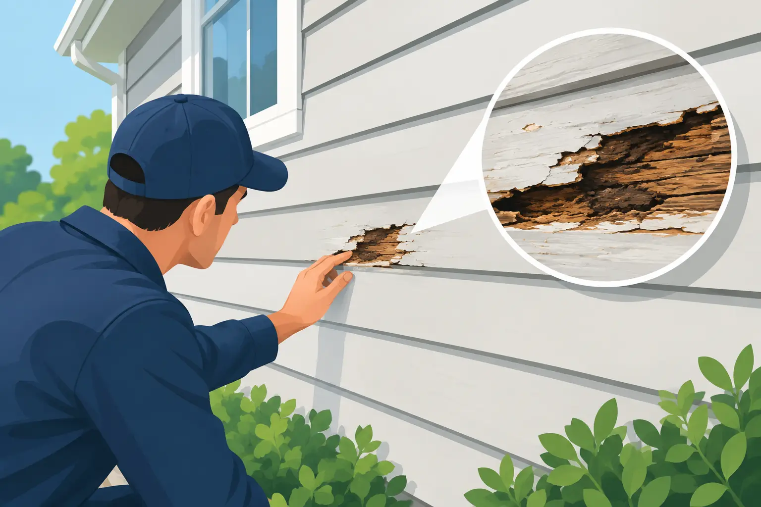 How to Identify Siding Rot Before It Spreads