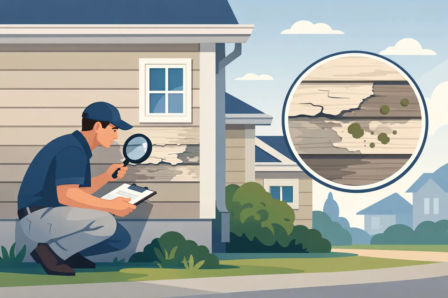 How to Inspect House Siding Before Damage Spreads