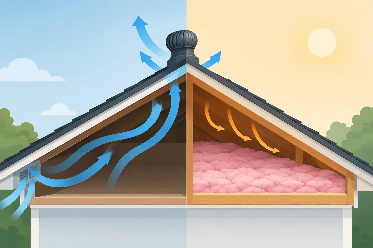 Roof Ventilation vs Insulation Explained